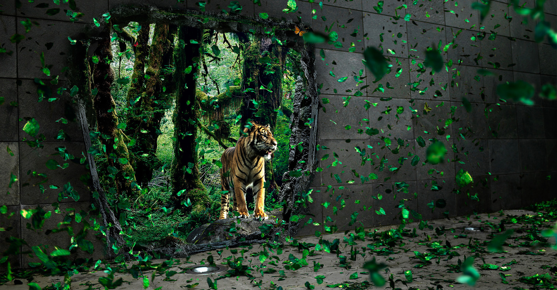 Tiger im Urwald